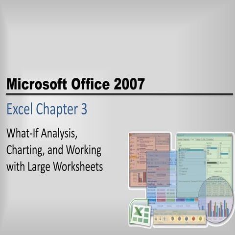 Excel chapter 3