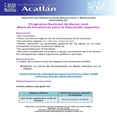 Excelencia difusión