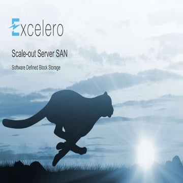 Excelero overview for slideshare