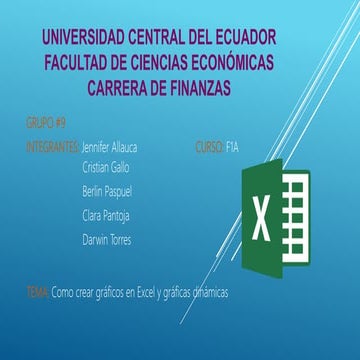 PESTAÑA INSERTAR EXCEL | PPTX