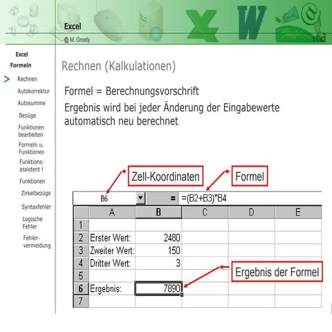 Excel Formeln Und Funktionen Für Dummies Pdf Excel formeln und_funktionen | PPT