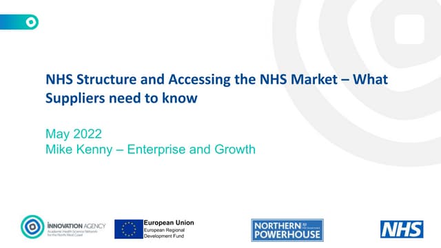 Excel in Health: Understanding the NHS Landscape