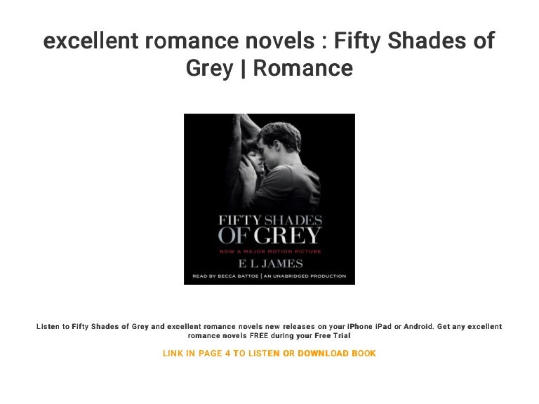 Excellent Romance Novels Fifty Shades Of Grey Romance
