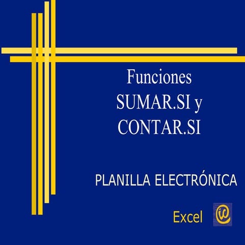 Excel sumar si contarsi