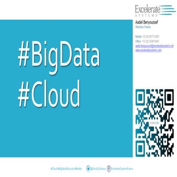 BigData & Cloud @ Excelerate Systems France