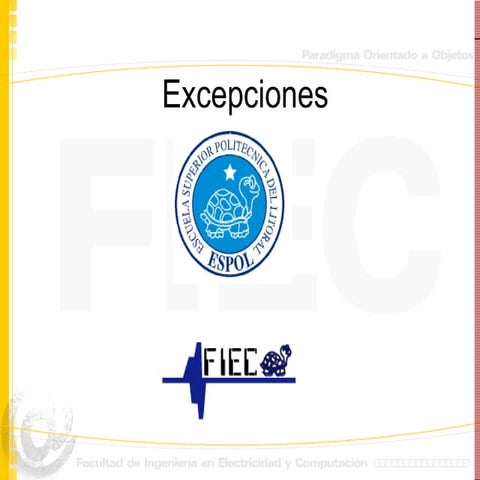 Excepciones