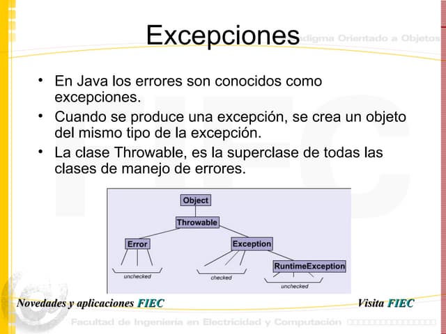 excepciones_java  en www.fiec.espol.edu.ec