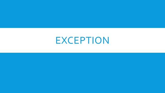 IakakkakjabbhjajjjjjajjajwsjException.pptx