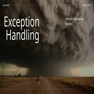 Exception Handling.pptx.................