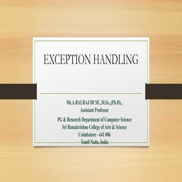 Exception Handling Techniques in C Programming Language.pptx