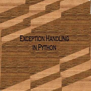 Exception Handling in Python topic .pptx