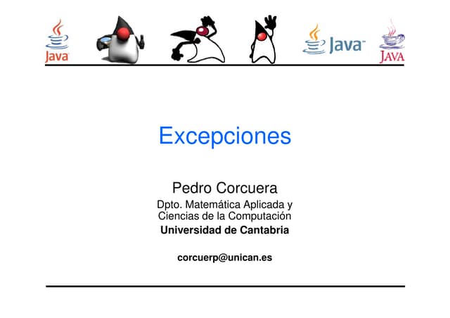Exceptions (2)