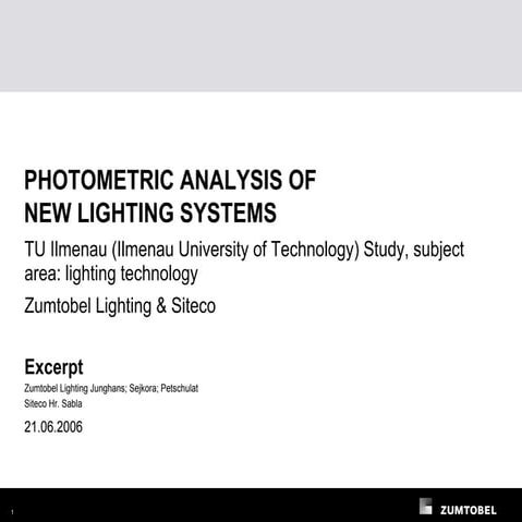 Iluminação de Escritórios