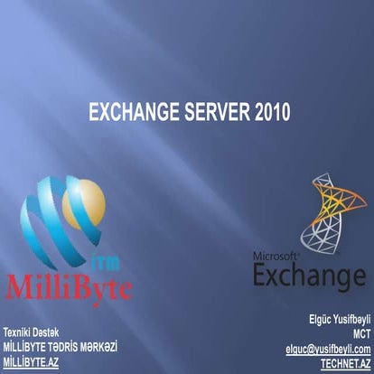 EXCHANGE SERVER 2010