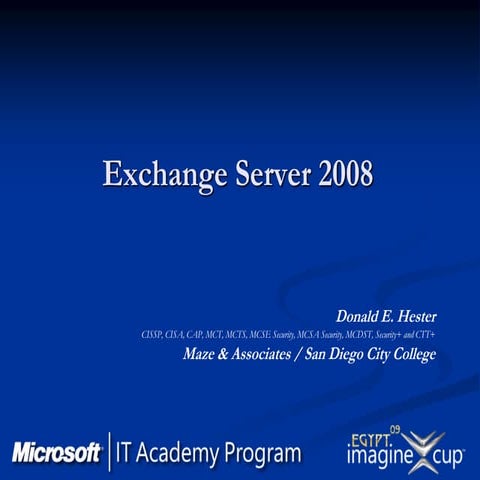 Microsoft Exchange Server 2007