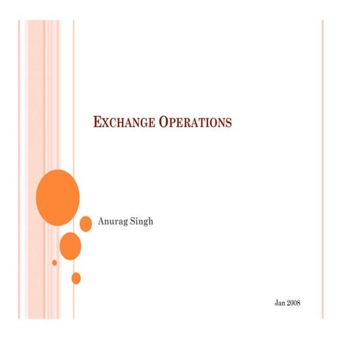 Exchange Operations