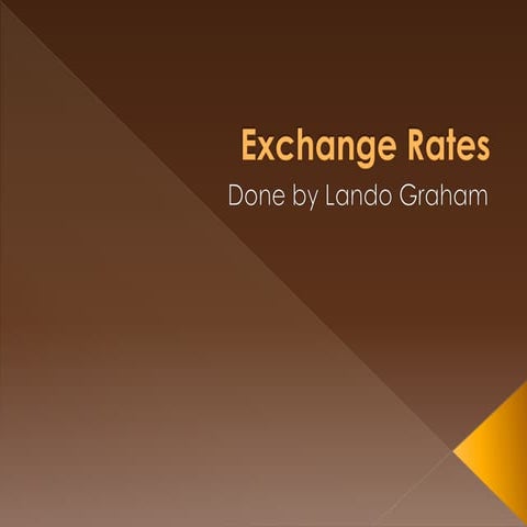 Exchange Rate
