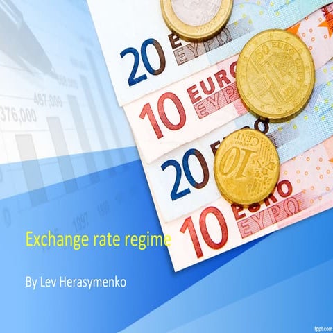 Exchange rates regime