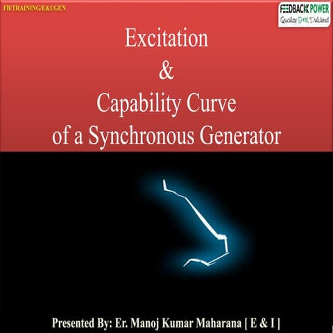 Excitation System &  capability curve of synchronous generator
