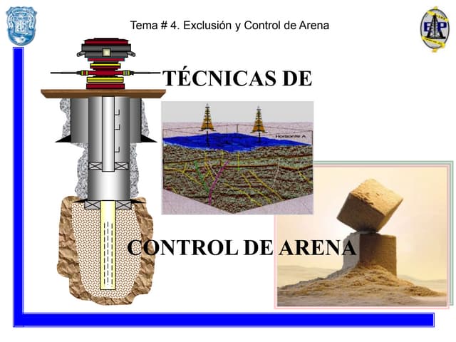 Exclusión y control de arena