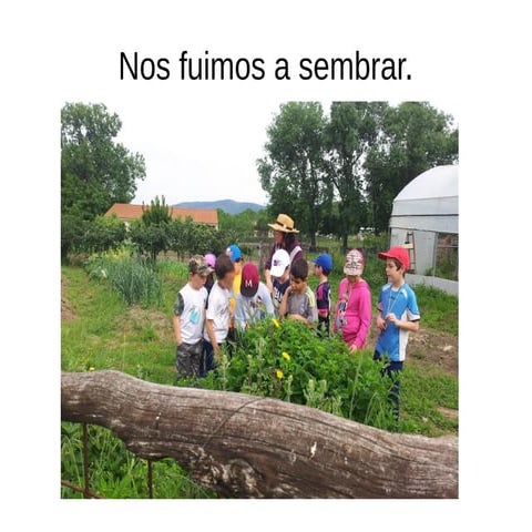 Excursión a la granja escuela La Laguna.