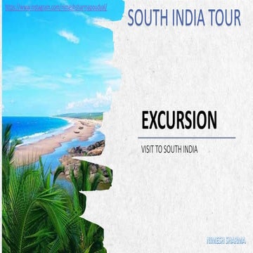 SOUTH INDIA TOUR