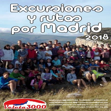 Excursiones entrono de Madrid 2018
