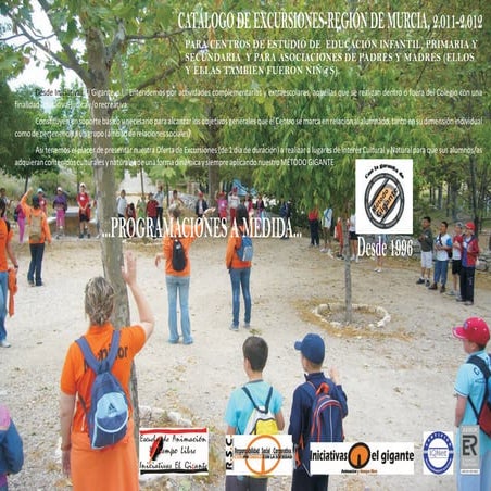 Excursiones Centros de Estudio Curso 2011 2012 