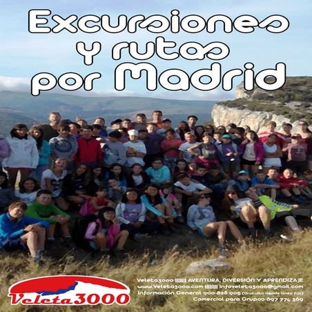 Excursiones y rutas por la Comunidad de Madrid para grupos escolares 1 día av...