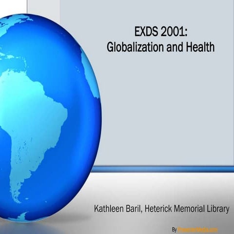 Exds   globalization and health