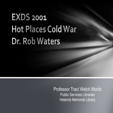 Exds 2001 hot places cold war