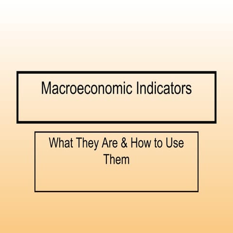 Exec macro-economic indicators