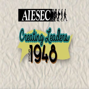 How to use Leadership Development Model of AIESEC