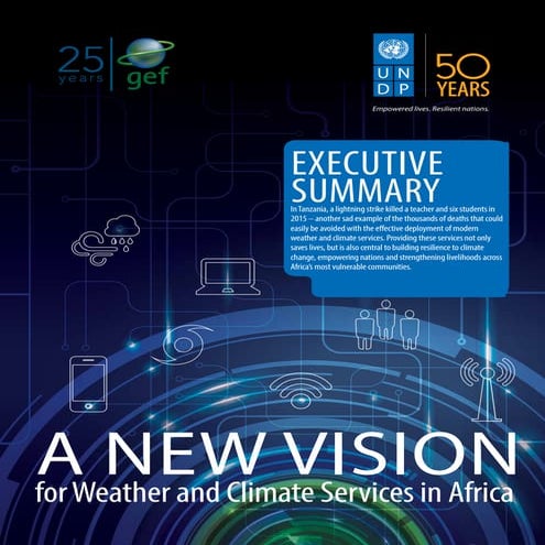 Executive Summary - A New Vision for Weather and Climate Services in Africa