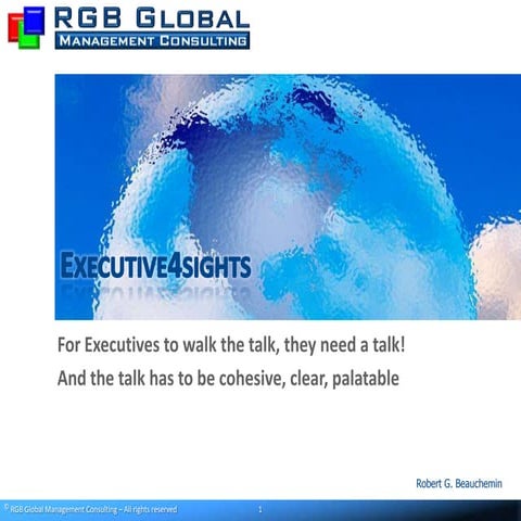 Executive4sights Leadership Framework