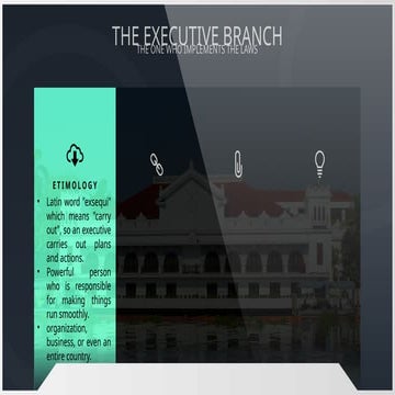 ARTICLE 7 EXECUTIVE DEPARTMENT | PPTX