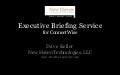 Executive Briefing Service for Connectwise overview 2014 07-28