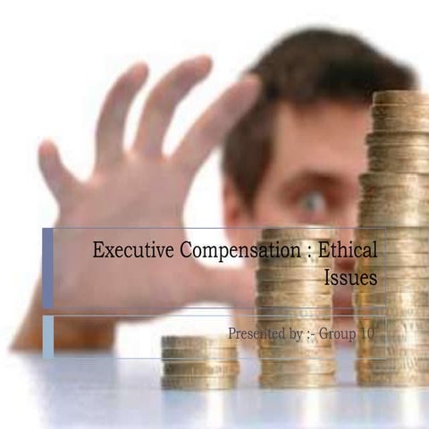 Executive compensation
