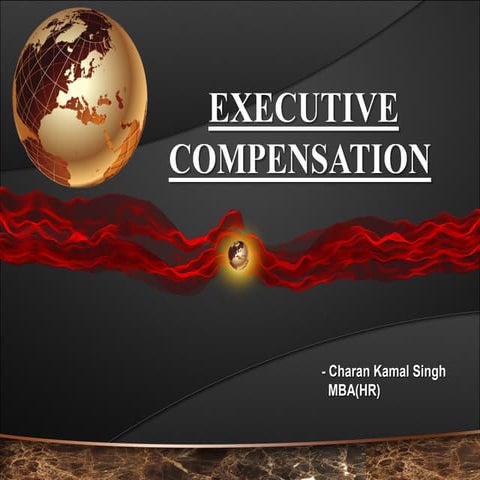 Executive compensation
