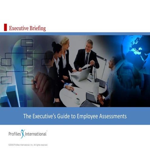 Executive Guide to Assessments