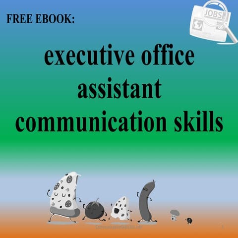 Executive office assistant communication skills pdf