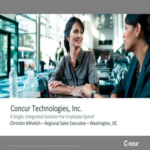 Concur Spend Management Solution