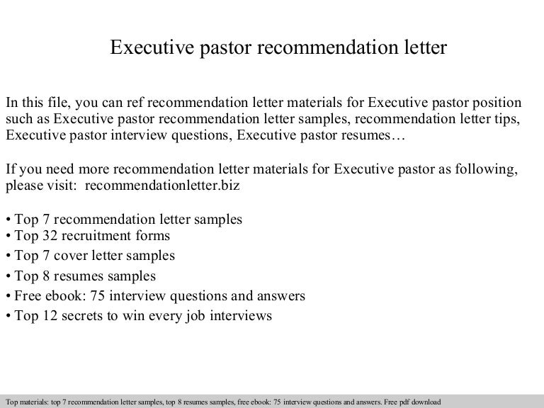 pastor recommendation letter sample sample letter of recommendation from pastor for school