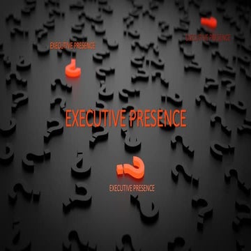 Executive Presence 