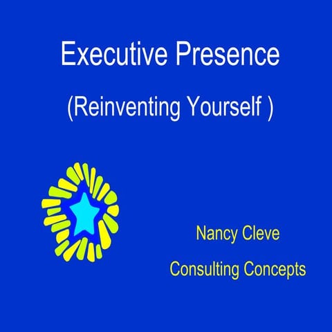 Executive Presence (45 Speech)(Exec Net)