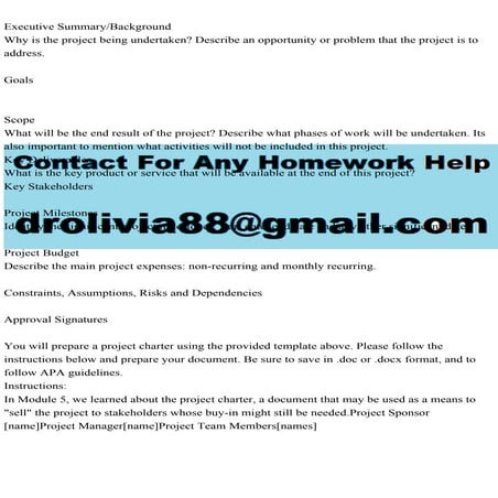 Executive SummaryBackground Why is the project being undertaken .pdf