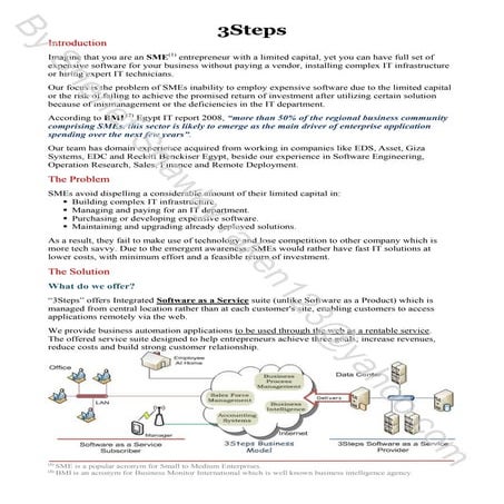 SaaS Project Proposal
