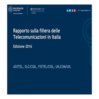 Executive summary rapporto asstel 2...