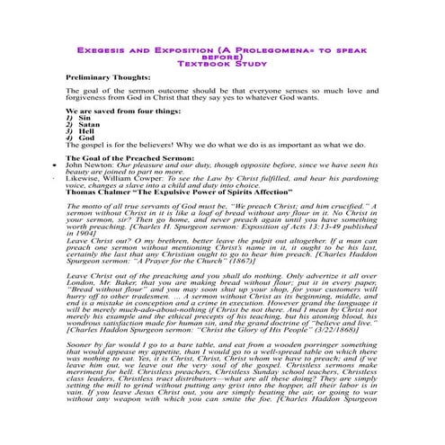 Exegesis and exposition textbook