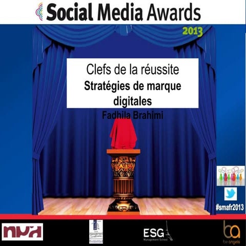 Exemple strategie de marque digitale social media awards 2013